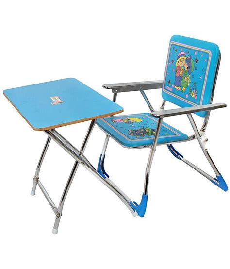 Just like your standard office chair, only designed for smaller bodies —ehomeproducts' study chair checks all the right boxes. Tomafo Blue Metal Folding Study Table and Chair for Kids ...