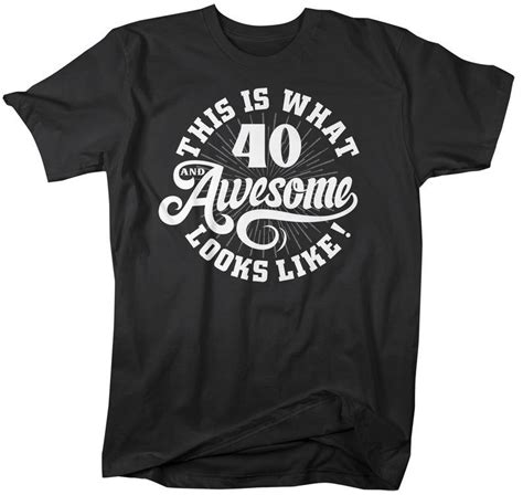 This Is What An Awesome 30 Looks Like T Shirt In Black With White Print