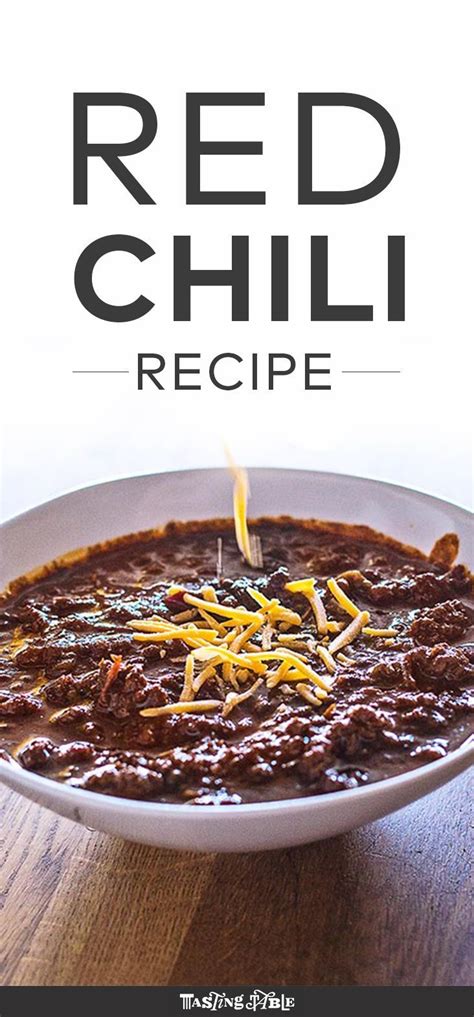 This texas chili recipe is authentic, meaty, just the right amount of spicy, and not a chili bean in sight. Texas Red Chili Texas Red Chili - Javelina's Richard Caruso shares his recipe for the ultimate ...