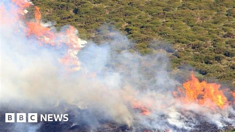 A7 Reopens Between Selkirk And Galashiels After Gorse Fire Bbc News