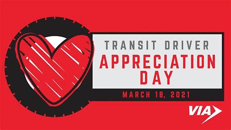 Transit Driver Appreciation Day 2021 Youtube