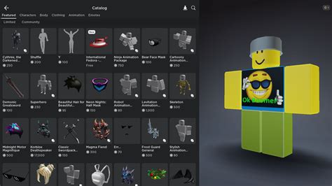 Roblox catalog on mobile realy changed. : roblox