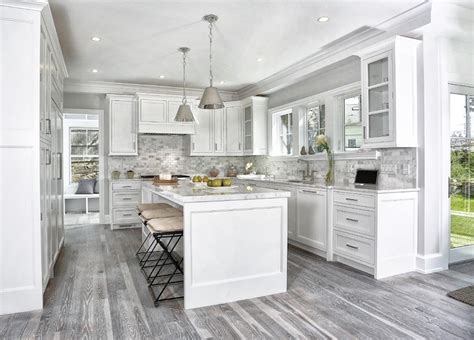 15 Cool Kitchen Designs With Gray Floors