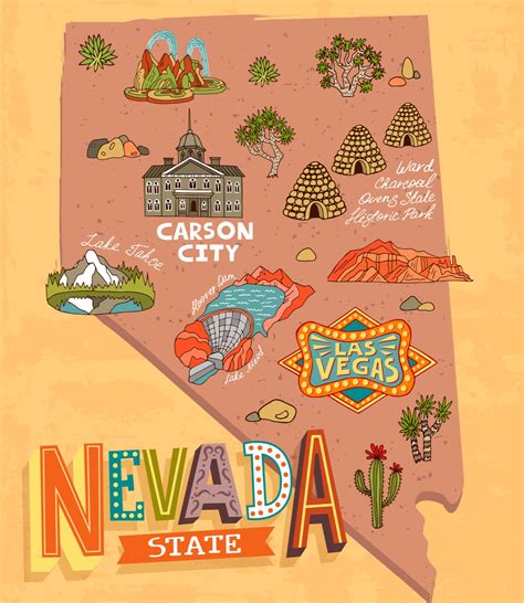 Detailed Map Nevada