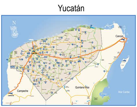 Mapas De Yucatán