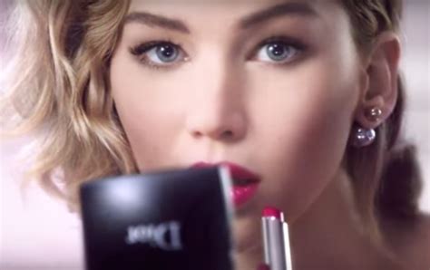 Jennifer Lawrences Dior Addict Lipstick Commercial Is The Most Glam