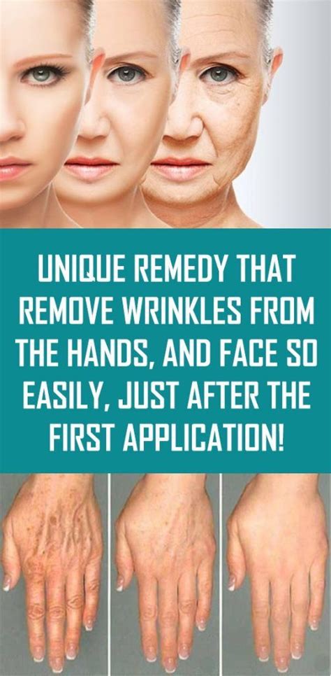 Unique Remedy That Remove Wrinkles From The Hands And Face So Easily