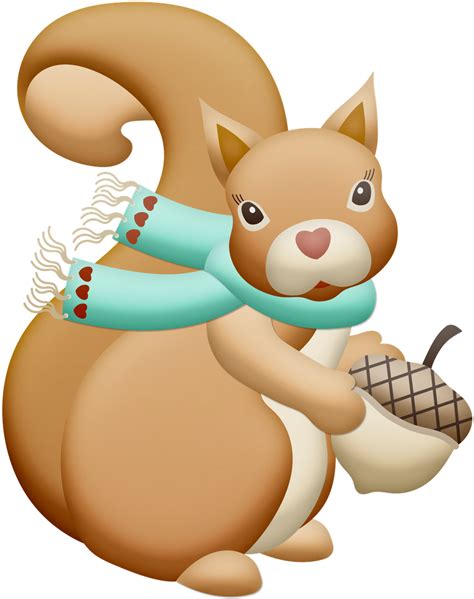 Winter Squirrel Clipart Original Size Png Image Pngjoy