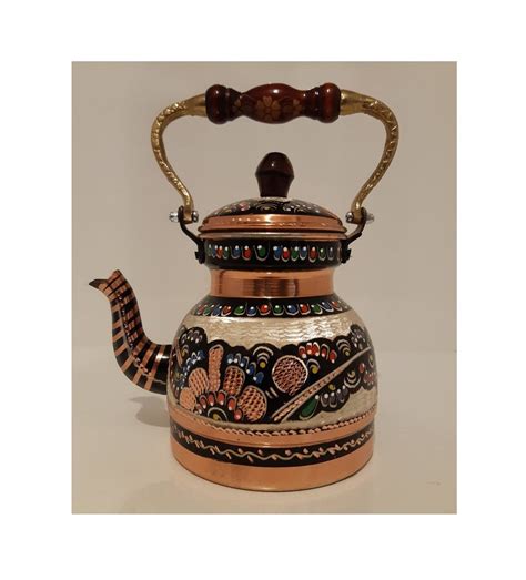 Handmade Copper Turkish Tea Pot Tea Kettle Teapot Etsy