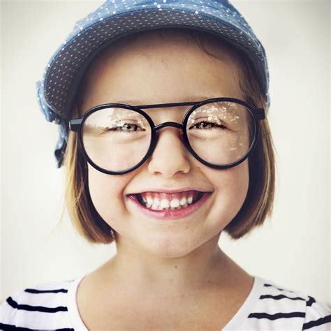 Cute Little Girl With Glasses Free Photo Rawpixel