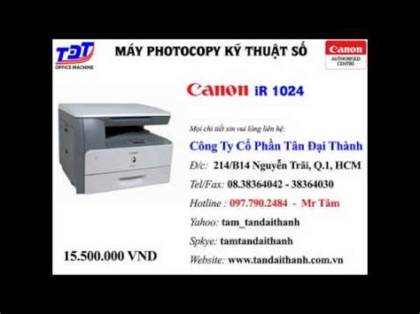 They simply reported the accessibility of imagerunner ir1024 that is splendidly worked for little and. May Photocopy Canon iR 1024 - YouTube