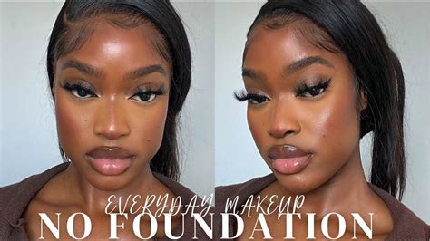 No Foundation Everyday Makeup Beginner Friendly Youtube