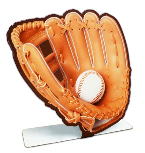 Baseball Glove This Great Image Looks 3d And Will Stand Out In Any