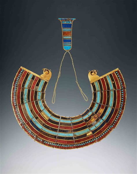 Ornate Ancient Egyptian Collar Ancient Egyptian Jewelry Egyptian
