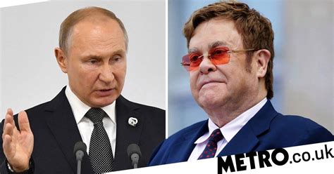 Elton John Slams Putin For Lgbt Hypocrisy After Rocketman Censorship Metro News