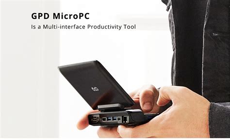 Gpd Micropc Gamepad Handheld Laptop 8gb 128gb Black