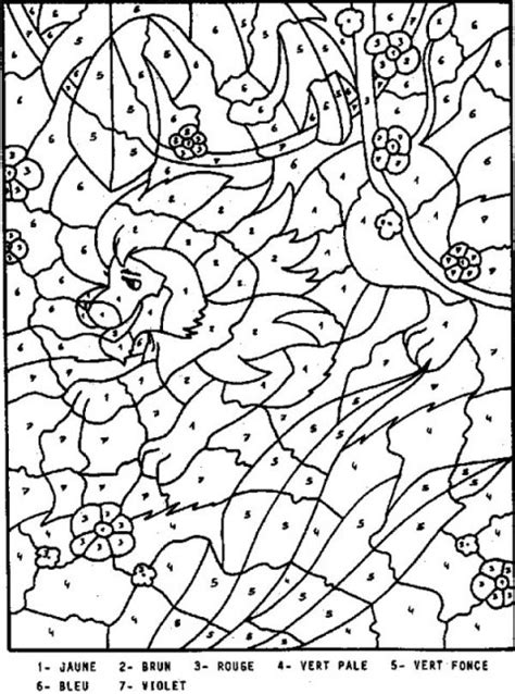 Coloriage Coloriage par numéros #125553 (Éducatifs) – Album de coloriages