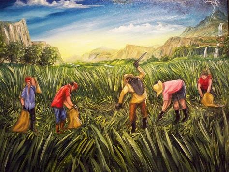 The Migrant Workers Painting By Ricardo Santos Alfonso