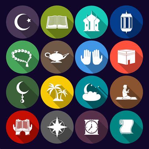 Islamic Symbols Vector