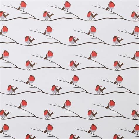 Robin T Wrap Bird Wrapping Paper Christmas Wrapping Paper Etsy