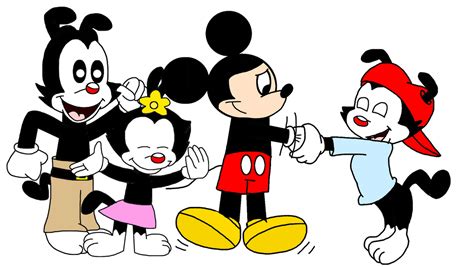 The Warners Meets Mickey Mouse By Marcospower1996 On Deviantart