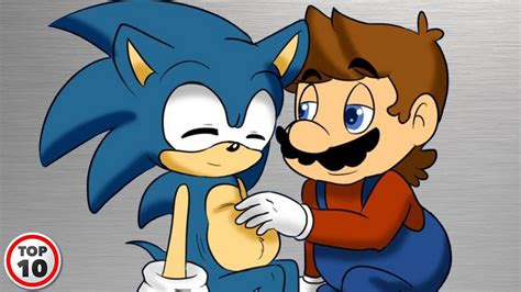 Maybe he's pregnant, or maybe he's just a fatty tub tub. Top 10 Sonic Fan Ships - YouTube