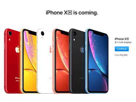 Apple Iphone Xr Xs And Xs Max Now Priced At Ph Website