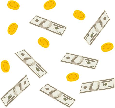 Money Bills And Coins Clipart Free Download Transparent Png Creazilla