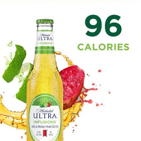 Michelob Ultra Lime And Prickly Pear Cactus Domestic Fruit Beer Beer 6