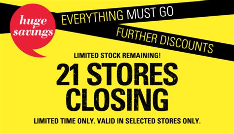 Harris Scarfe Launches Closing Down Sale Saving Customers Up To 60