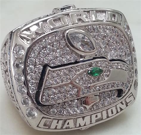 Seattle Seahawks Super Bowl Championship Player Replica Ring Seattle