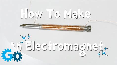 You may never see some electromagnets, but they often lie hidden in many electronic products you use. How To Make An Electromagnet - YouTube