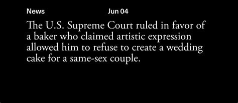 u s supreme court sides with baker in masterpiece cakeshop case artsy news