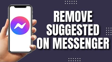How To Remove Suggested On Messenger Easy Youtube