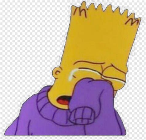 Simpsons Bart Simpson Sad Png Png Download 468x449 2743572 Png