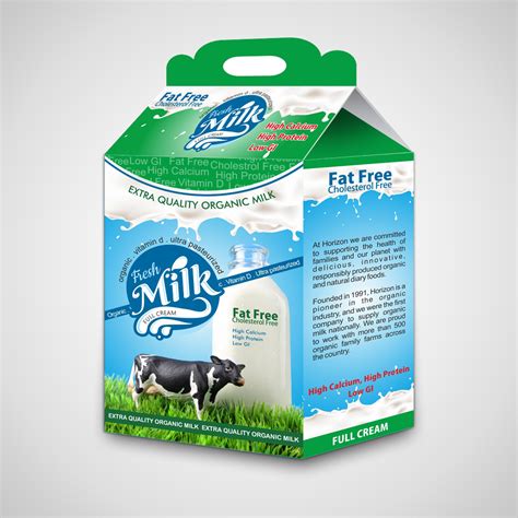 Milk Packaging Mockup 1