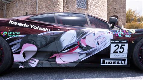 Forza Horizon Anime Girls Oh La La Version Livery Liveries Wraps Itasha Cars Montage