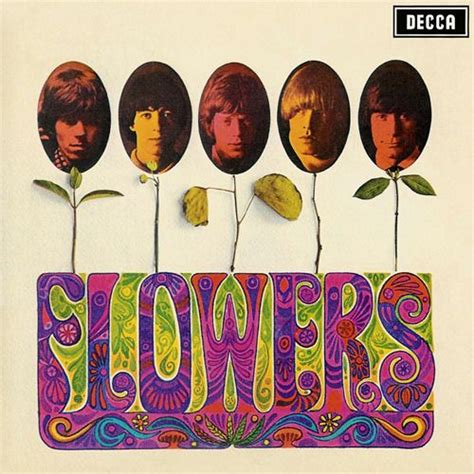 Rolling Stones Flowers 1967 Design By Tom Wilkes Rolling Stones