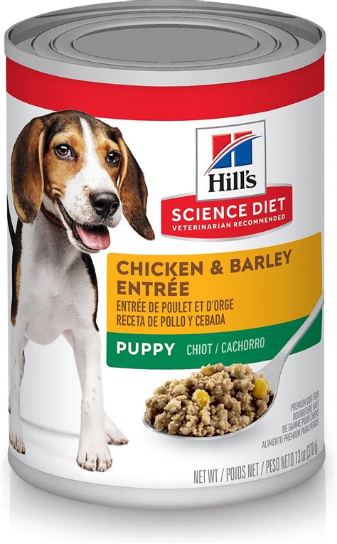 Hills Science Diet Puppy Chicken And Barley Entree Canned Dog Food 13