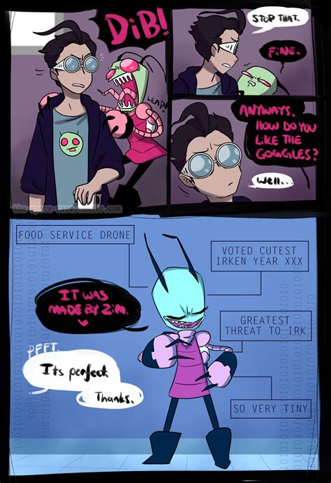 Sapphic Sensation Invader Zim Dib Invader Zim Characters Invader Zim