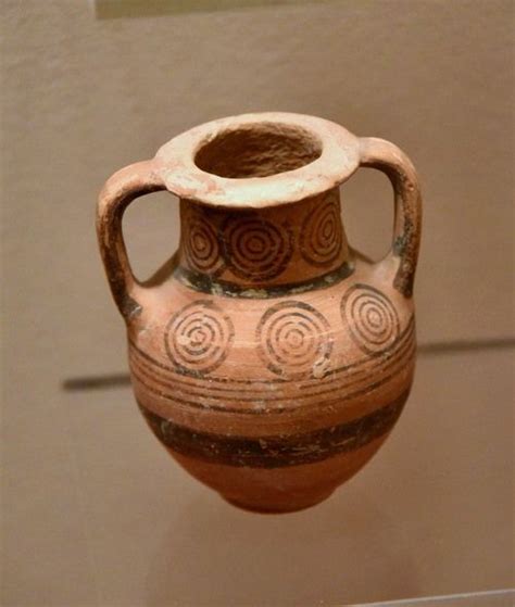 Cypro Phoenician Pottery Vessel Phoenician Bronze Age Civilization