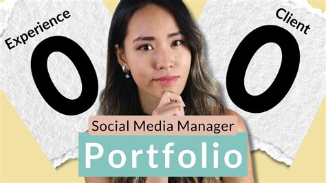 How To Create A Social Media Manager Portfolio For Beginners With No