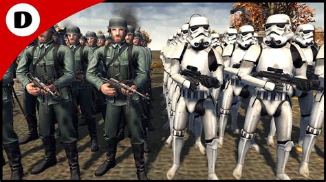 Stormtroopers Vs Wwii German Wehrmacht Men Of War Star Wars Mod