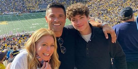 Kelly Ripa And Mark Consuelos Visit Their Son Joaquin At University Of