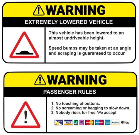 Speed Bump No 2 18 Months Laptops Rules Vehicle Let It Be Stickers Vinyl