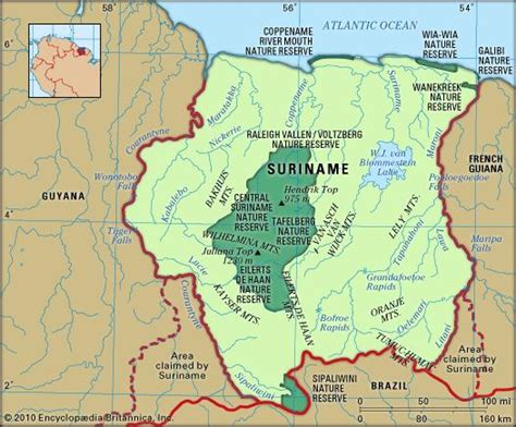 Suriname History Geography Encyclopedia Britannica