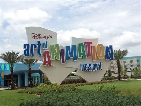 The Art Of Animation Resort In Walt Disney World Wishes And Dreams Travel