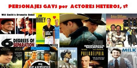 Personajes Gays Interpretados Por Actores Heteros Primera Parte