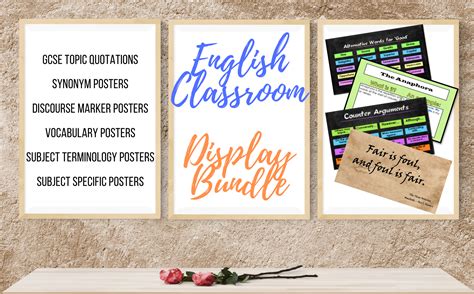 English Classroom Display Bundle Teaching Resources