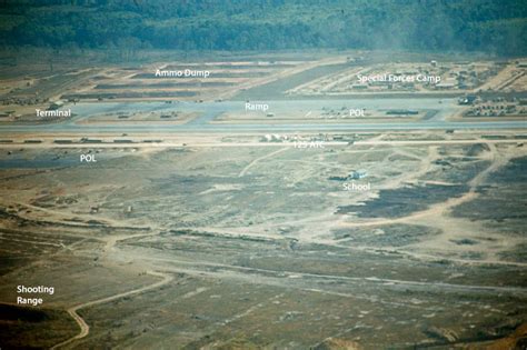 Airfield Landmarks And Map Dak To Memories